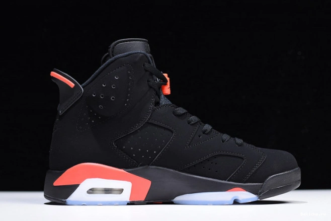 Rep BK jordan retro air 6 black 384664-060 infrared 1105